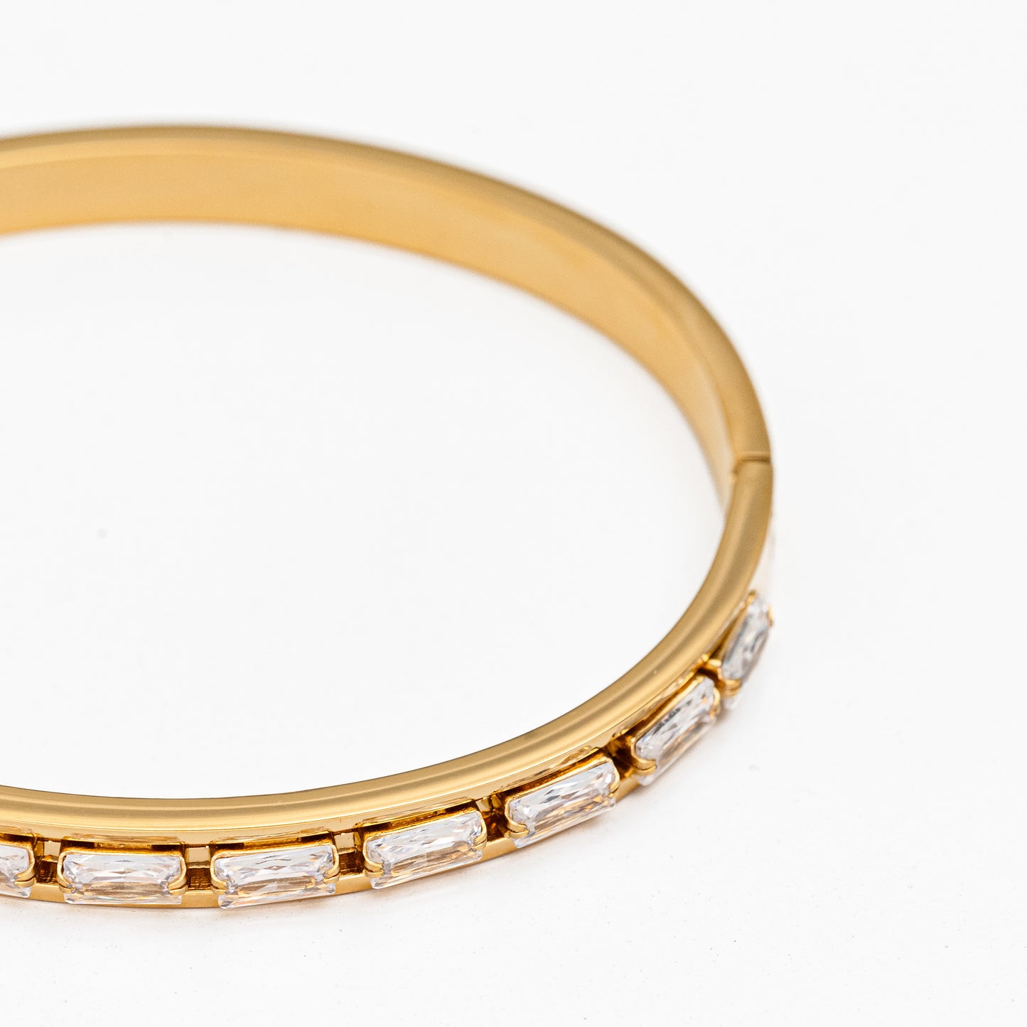 Golden Row Bangle