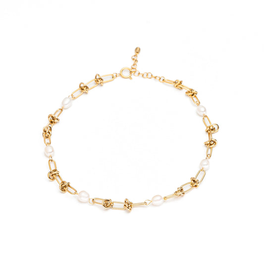 Pearl Charm Necklace